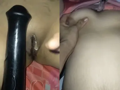 Cô bạn gái xinh tươi vú to lỗ lồn múp thẩm du bằng sextoy cực sướng