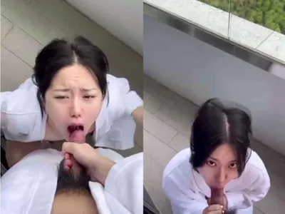 Mới sáng gà gáy đã bắt em khỏa thân mút củ khoải outdoor chung cư