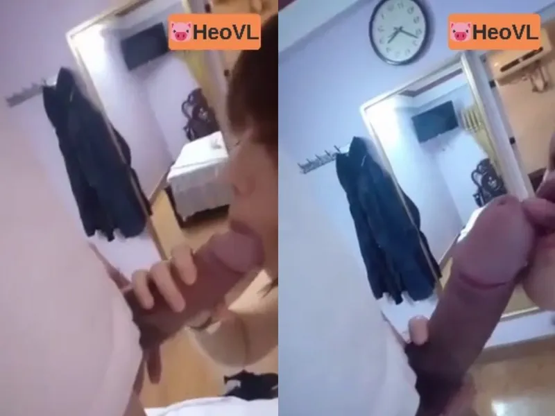 Dùng mồm lau sạch con cậu bé anh