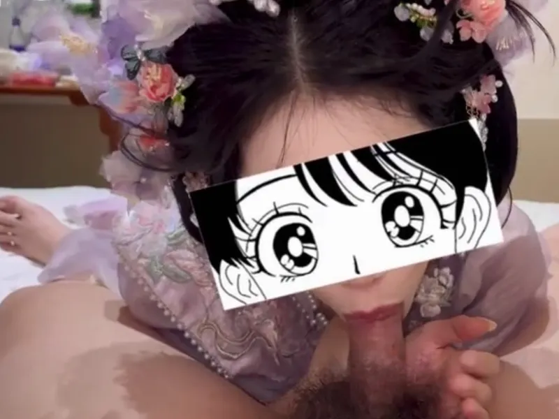 Gái xinh trong bộ đồ tiểu thư mút cục thịt cực đã